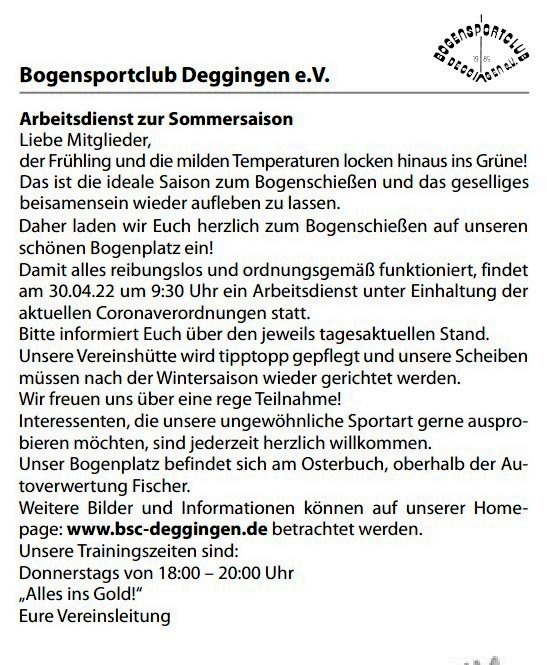 BSC-Deggingen Gallery